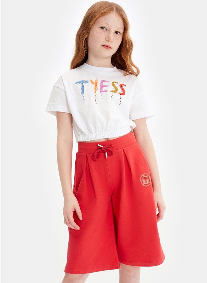 تايس فتاة رياضية حمراء القاع - Image 2