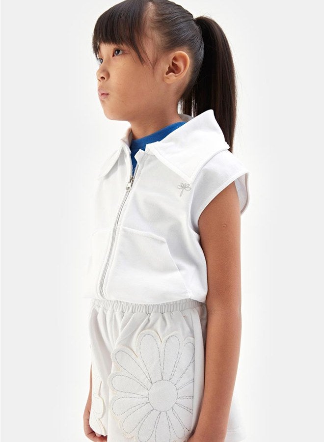 Tyess Girl Grey Vest - Image 2