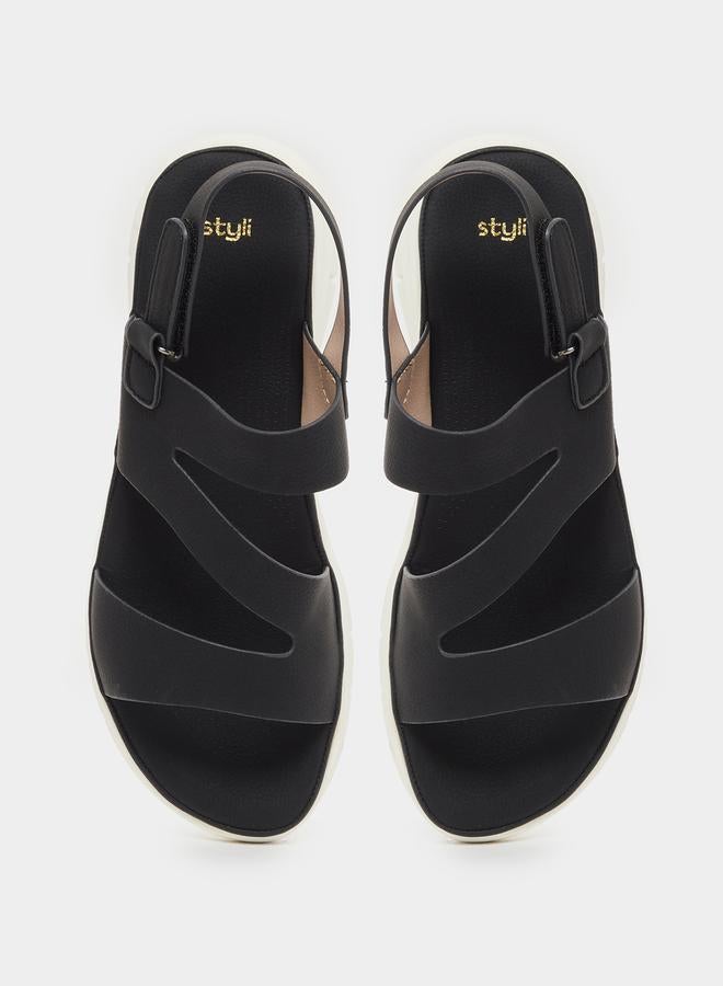 Styli Slingback Flat Sandals - Image 5