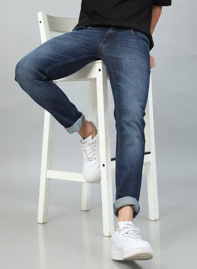 Bushirt Bushirt Mid Rise Whiskered Regular Fit Jeans