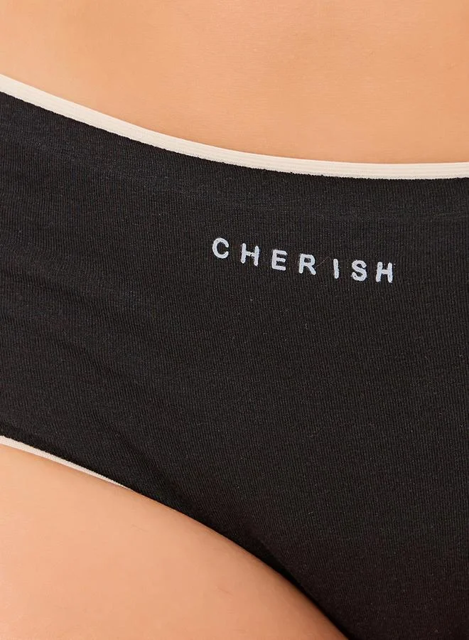Styli Pack of 2 - Print Detail Full Briefs