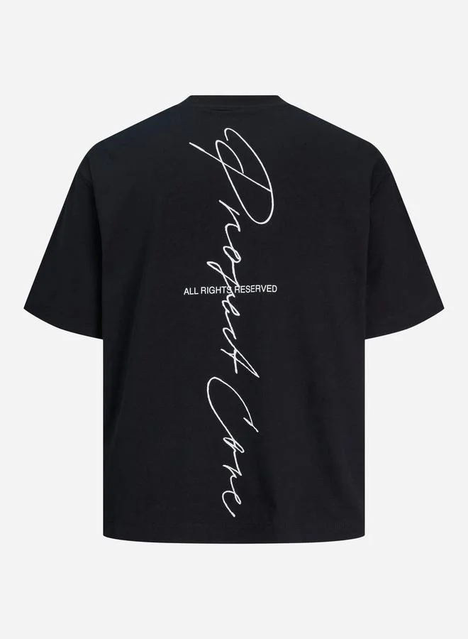 JACK & JONES Slogan Print Crew Neck T-Shirt