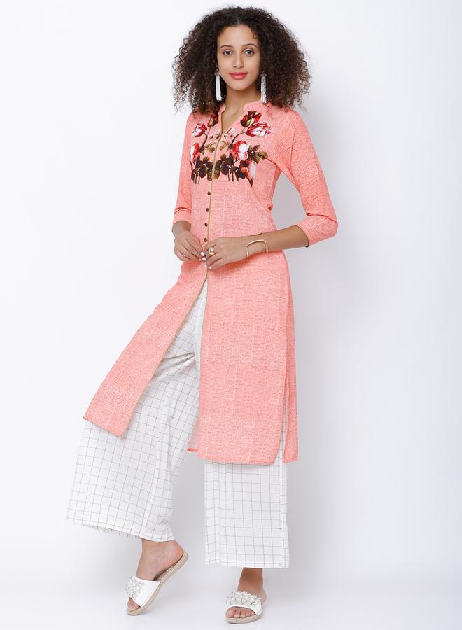 فيشود كيرتا وردي مطبوع مستقيم من ستايلي - Image 2