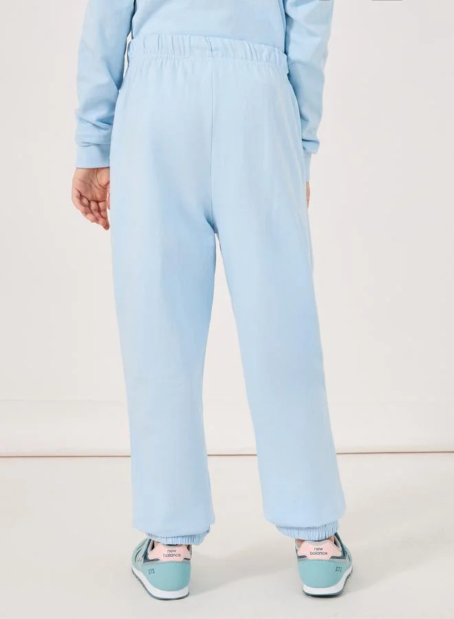 Styli Printed Drawstring Waist Joggers