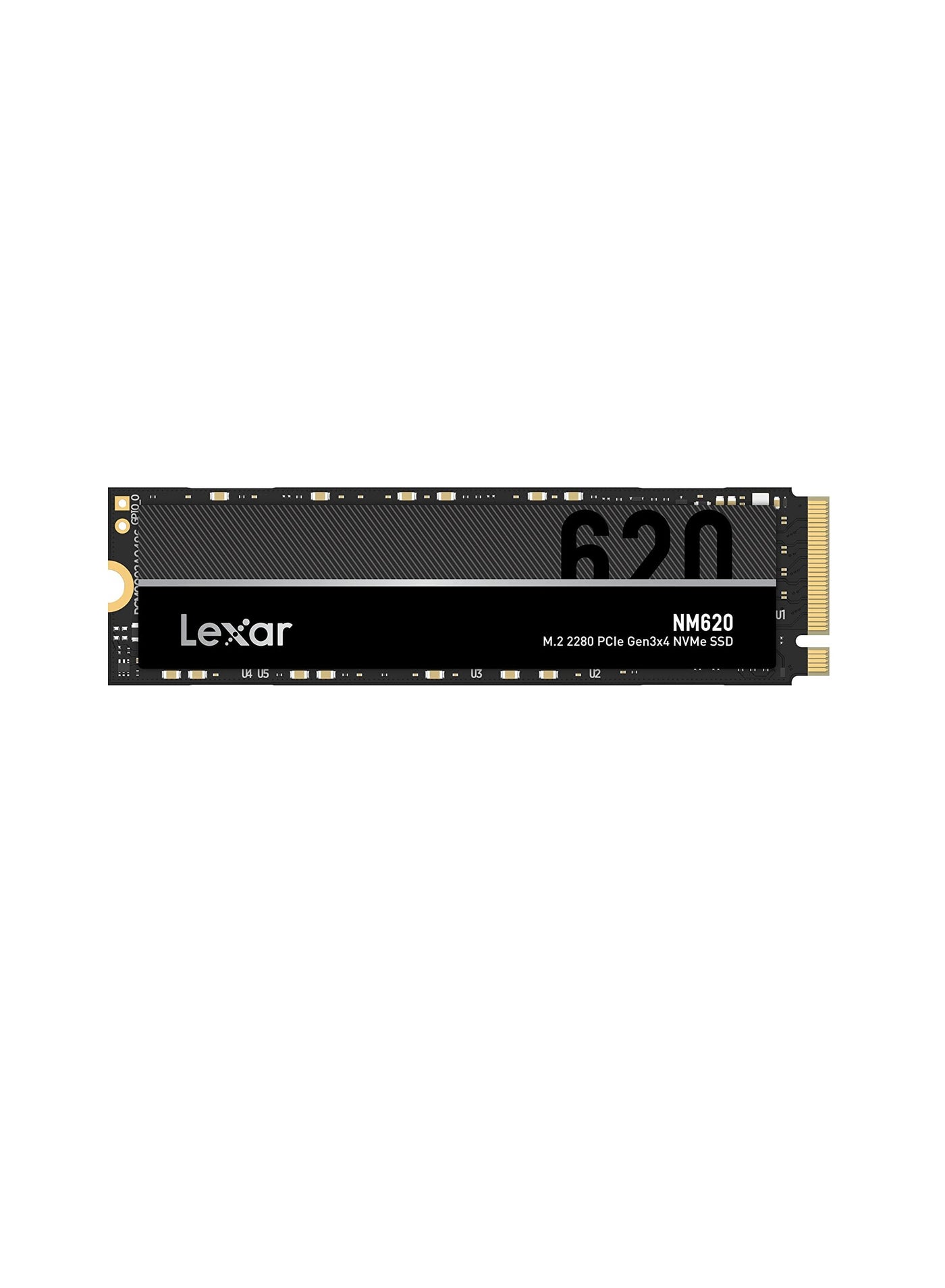 Lexar NM620 512GB SSD, M.2 2280 PCIe Gen3x4 NVMe 1.4 Internal SSD, 512 ...