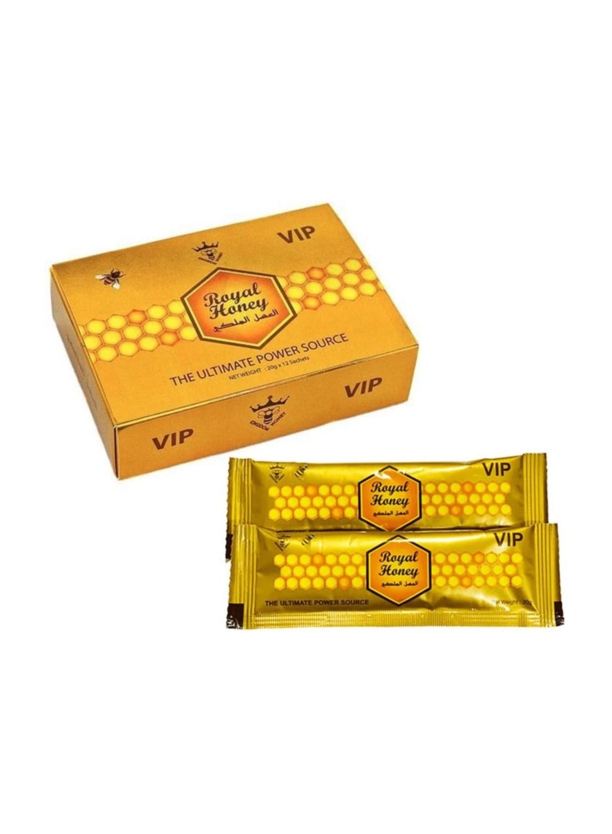 VIP Royal Honey Gold 12 Sachet honey from Turkish price in Dubai, UAE |  Compare Prices