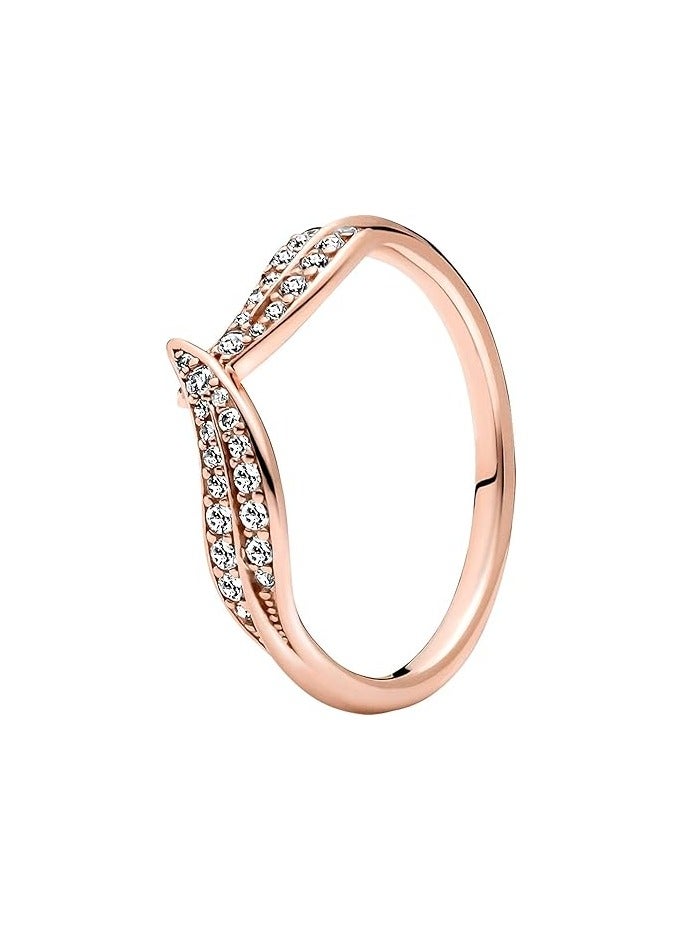 PANDORA Sparkling Leaves Rose Gold Ring price in Egypt Compare