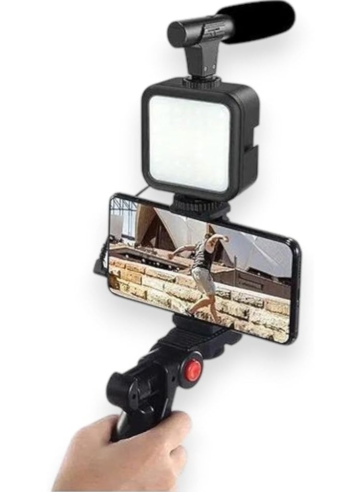 Microphone Stand Mobile Stand For Video Watching Generic Mobile