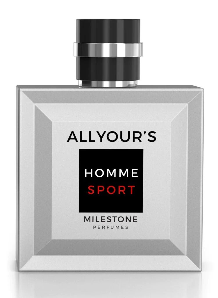 Milestone All Your's Homme Sport Eau de Parfum For Men 100ml
