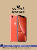 Renewed - iPhone XR With FaceTime Coral 64GB 4G LTE