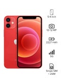 iPhone 12 Mini With Facetime 128GB (Product) Red 5G - Middle East Version