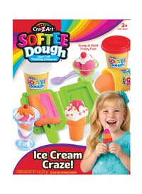 cra z art softee dough ice cream craze