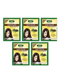 Bakson's Sunny Pack Of 5 Herbal Hair Colours Dark Brown 5x20g UAE | Dubai,  Abu Dhabi