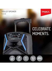 impex trolley speaker ts25b price