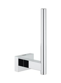 Cube Reserve Toilet Paper Holder Silver 121x42mm