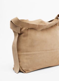 leather bucket bag mango