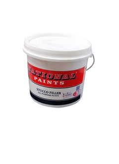 NATIONAL PAINTS National Paint Stucco Filler All Purpose Putty Galon 3. ...