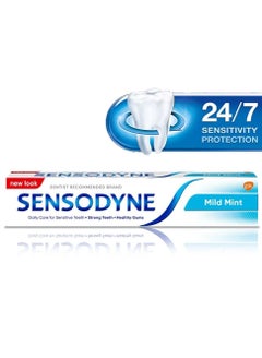 sensodyne mild mint toothpaste