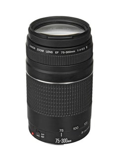 Canon Ef 75 300mm F 4 5 6 Iii Telephoto Zoom Lens Black Uae Dubai Abu Dhabi