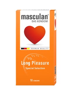 masculan 10-Piece Masculan Long Pleasure Condom KSA | Riyadh, Jeddah
