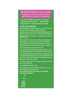 Vitabiotics Pregnacare Plus Omega 3 56 Capsules Ksa Riyadh Jeddah