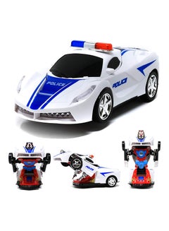 robot police car toy