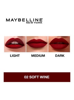 maybelline 02 soft wine