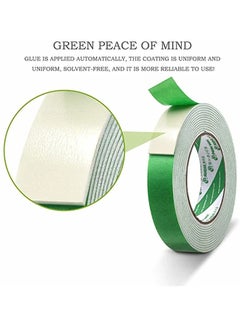 Polar Bear Reusable Double Sided Sticky Foam Tape 48x5000 Millimeter Green Ksa Riyadh Jeddah