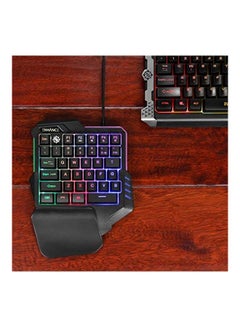 enhance one handed mini gaming keypad