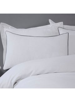 piped edge duvet cover