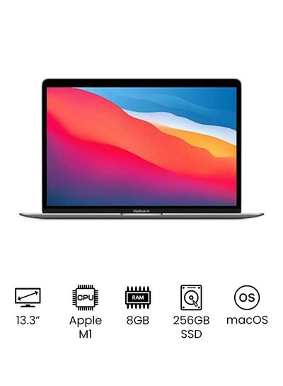 Apple Macbook Air MGN63 13" Display, Apple M1 Chip With 8-Core Processor and 7-Core Graphics / 8GB RAM / 256GB SSD / Integrated Graphics / mac OS / English Space Grey