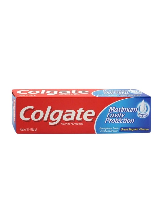 Colgate Maximum Cavity Protection Great Regular Flavour Toothpaste 