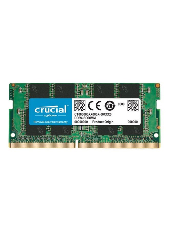 Crucial 32GB Kit 16GBx2 DDR4 2666 MT s PC4-21300 DR x8 SODIMM 260